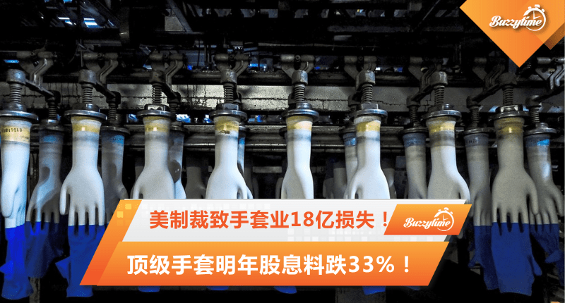 美制裁本地手套业，致18亿损失！顶级手套明年股息料跌33%！