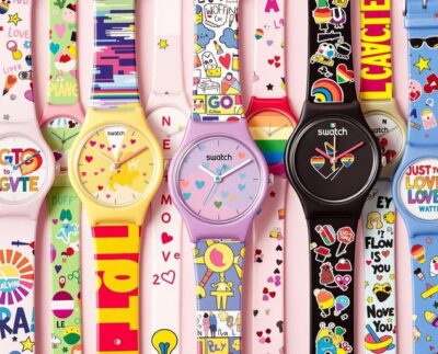 多款Lgbtq+主题Swatch手表的展示