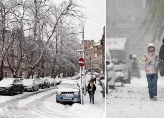 英国气温骤降，或面临30小时降雪